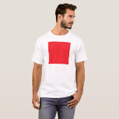 Brandweerrood T-shirt (Voorkant volledig)