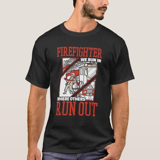 Brandweerschutter T-shirt (Voorkant)