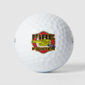Brandweerslang en schild golfballen (Voorkant)