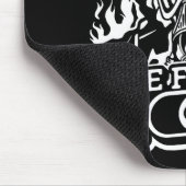 Brandweerstand aan - Brandafdeling Thin Red Lin Muismat (Hoek)