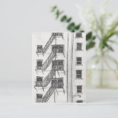 Brandweerstand Briefkaart (Staand voorkant)