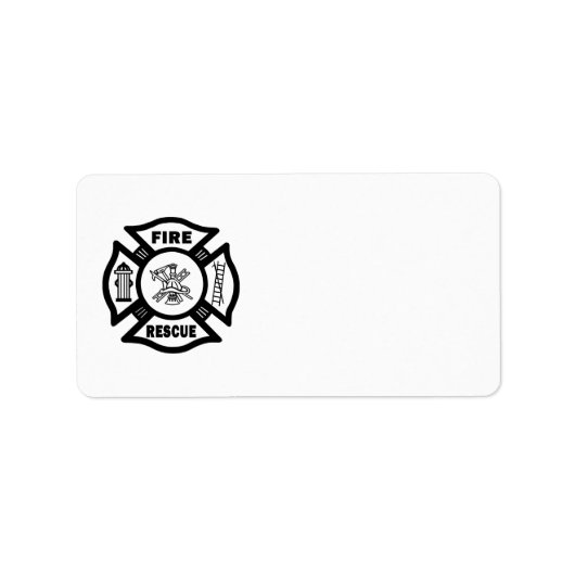 Brandweerstand Etiket (Voorkant)