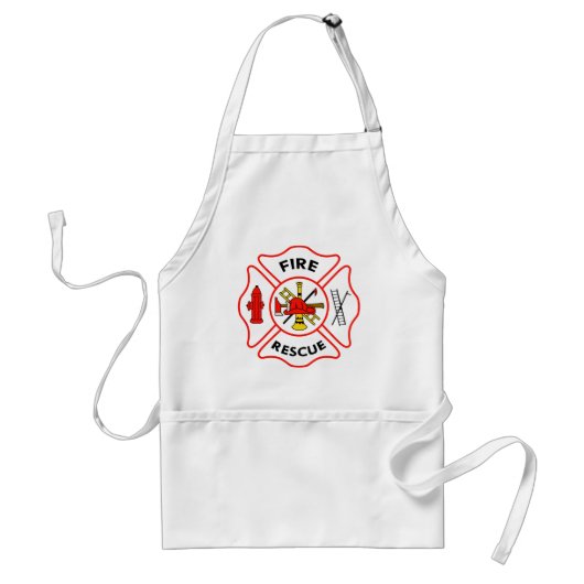 Brandweerstand Standaard Schort (Voorkant)