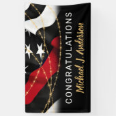 Brandweerstand — Thin Red Line Spandoek (Verticaal)