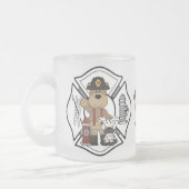 Brandweerstation Beer Matglas Koffiemok (Links)