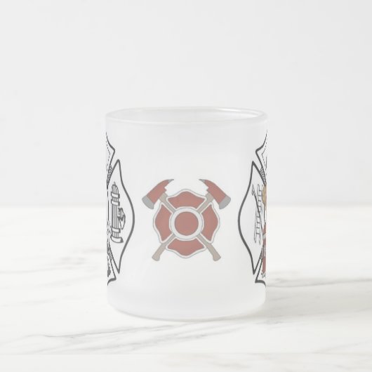 Brandweerstation Beer Matglas Koffiemok (Center)