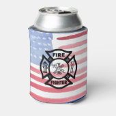 Brandweerstation Logo Blikjeskoeler (Blikje Achterkant)