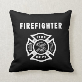 Brandweerstation Logo Kussen