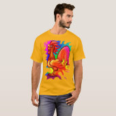 Brandweerstation T-shirt (Voorkant volledig)