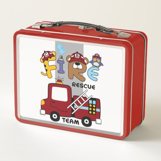 Brandweerteam (Achterkant)