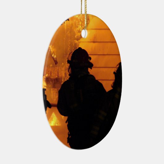 Brandweerteam Keramisch Ornament (Rechts)