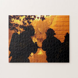 Brandweerteam Legpuzzel