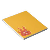 Brandweerteken voor de stut notitieblok (Schuin)