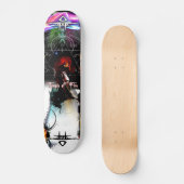 Brandweertemperatuur - Aarde 7/8-inch dek Skateboard (Voorkant)