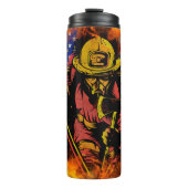 Brandweertrots Thermosbeker (Voorkant)