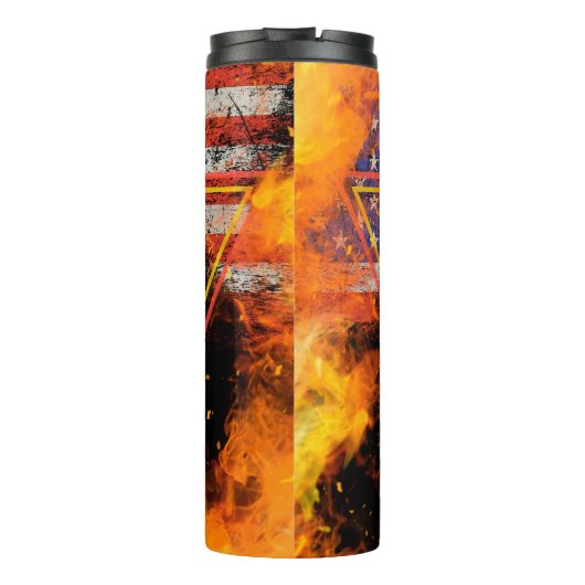 Brandweertrots Thermosbeker (Achterkant)