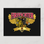 Brandweeruitrusting Briefkaart (Voorkant)
