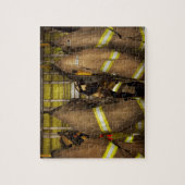 Brandweeruitrusting - Bunkergear Legpuzzel (Verticaal)