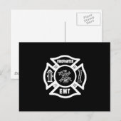Brandweeruitrusting EMT Briefkaart (Voorkant / Achterkant)