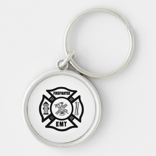 Brandweeruitrusting EMT Sleutelhanger (Voorkant)
