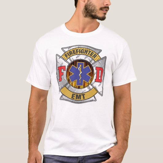 Brandweeruitrusting EMT T-shirt (Voorkant)