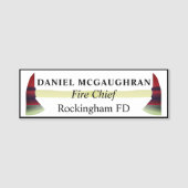 Brandweeruitrusting Naamplaatje (Voorkant)