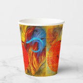 Brandweeruitrusting Papieren Bekers (Voorkant)