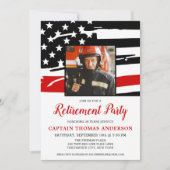 Brandweeruitrusting Pensioenfoto van brandweerman  Kaart (Voorkant)