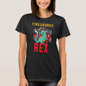 Brandweeruitrusting Rex brandweerman Din T-shirt (Voorkant)