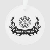 Brandweeruitrusting Tattoos Ornament (voorkant)