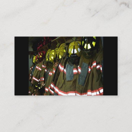 Brandweeruitrusting Visitekaartjes (Voorkant)