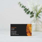 Brandweeruitrusting Visitekaartjes (Staand voorkant)