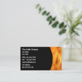 Brandweeruitrusting Visitekaartjes (Staand voorkant)