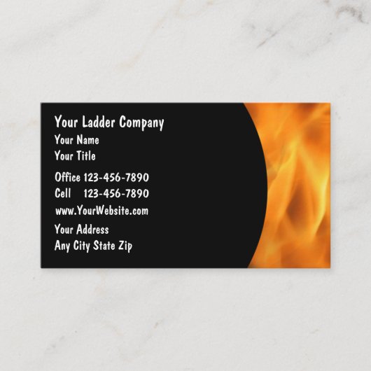 Brandweeruitrusting Visitekaartjes (Voorkant)