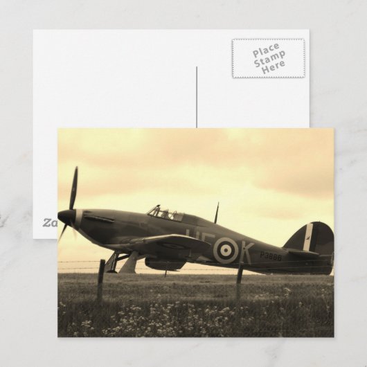 Brandweeruitrusting voor het opstijgen briefkaart (Voorkant / Achterkant)