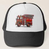 Brandweeruitrusting voor ladder trucker pet (Voorkant)