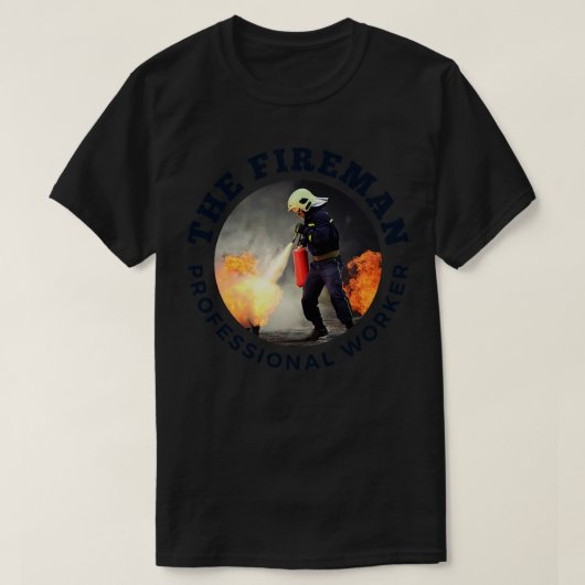 Brandweervader T-shirt (Design voorkant)