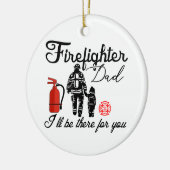 Brandweervader | VADERDAG Keramisch Ornament (Links)