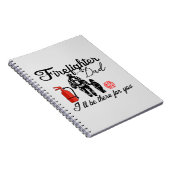 Brandweervader | VADERDAG Notitieboek (Rechterzijde)