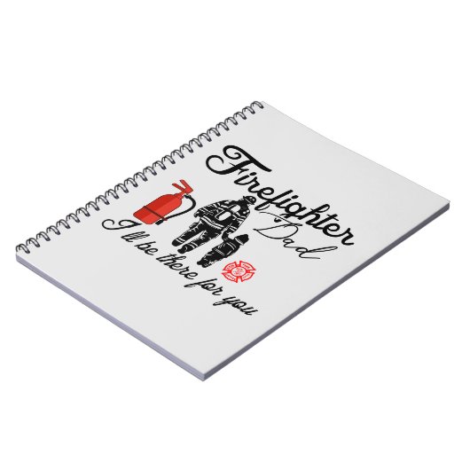 Brandweervader | VADERDAG Notitieboek (Linkerzijde)