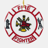 brandweerversiering keramisch ornament (Achterkant)