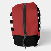 Brandweervlag Dunne rode lijn VS vlag Toilettasje (Rechts)