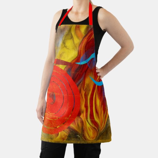 Brandweervlam Schort (Insitu)