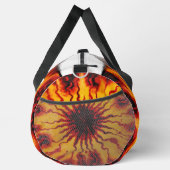 Brandweervlam Tie Dye Burst Monogram Personalized Plunjezak (Rechts)