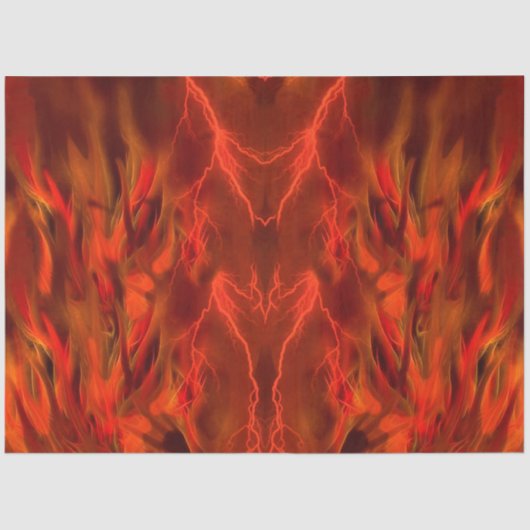 Brandweervlammen ontkoppelen achtergrond tissuepapier (Voorkant)