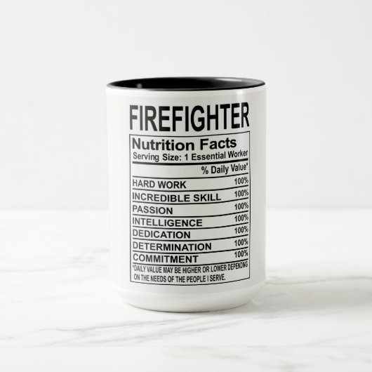 Brandweervoedingsfeiten Mok (Midden)