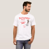 Brandweervrouw 2 t-shirt (Voorkant volledig)