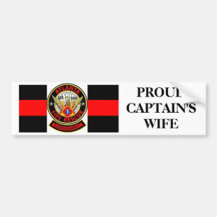 Brandweervrouw Bumpersticker