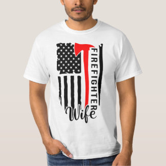 brandweervrouw t-shirt