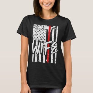 Brandweervrouw Vrouw Brandweerman Vrouw vrouwen du T-shirt